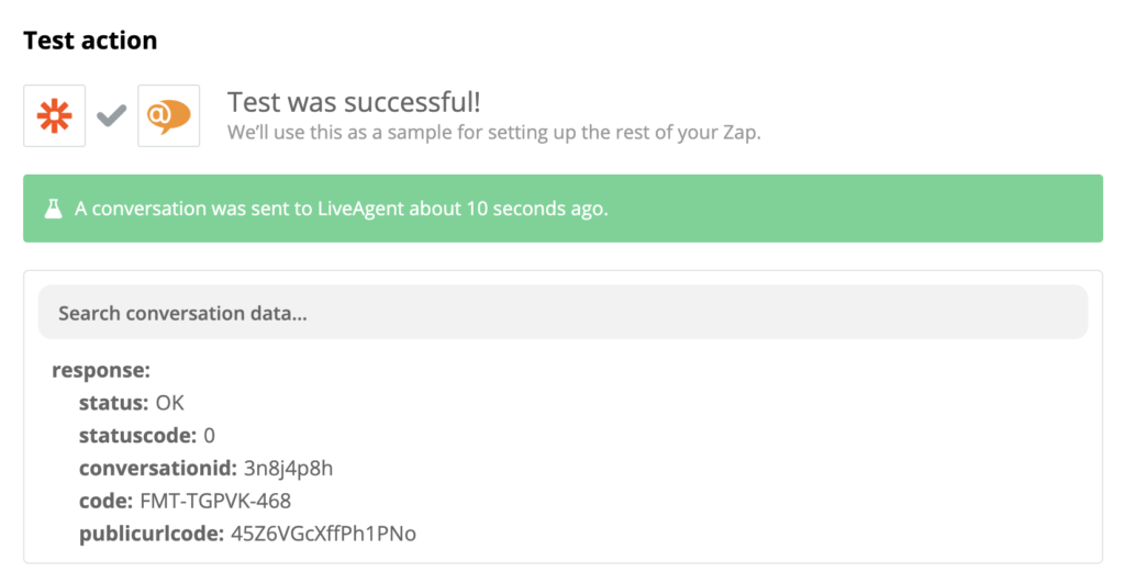 Integratietest voor Facebook en LiveAgent