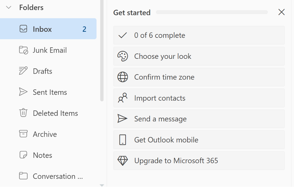 Microsoft365 - handleiding voor het starten in de Outlook web-app