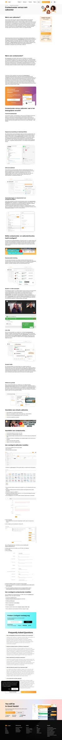 Wat is het verschil tussen een contactcenter en een callcenter? Ontdek de voordelen van elke oplossing en vind de juiste voor u.