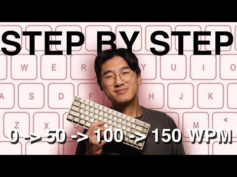 Youtube video: How To Type Faster (Tips for every stage 0  - 50 - 100 - 150 WPM)