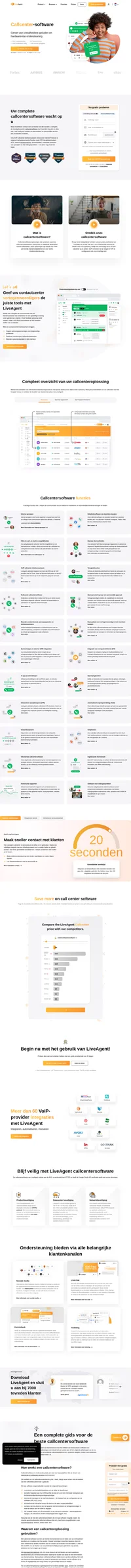 Ontdek een selectie van de beste callcentersoftware op de markt. Kies de ideale callcentersoftware voor uw website en til uw klantenservice naar de maan.