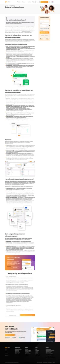 Maak kennis met de telemarketingsoftware. Begrijp diepgaande uitleg van professionals.