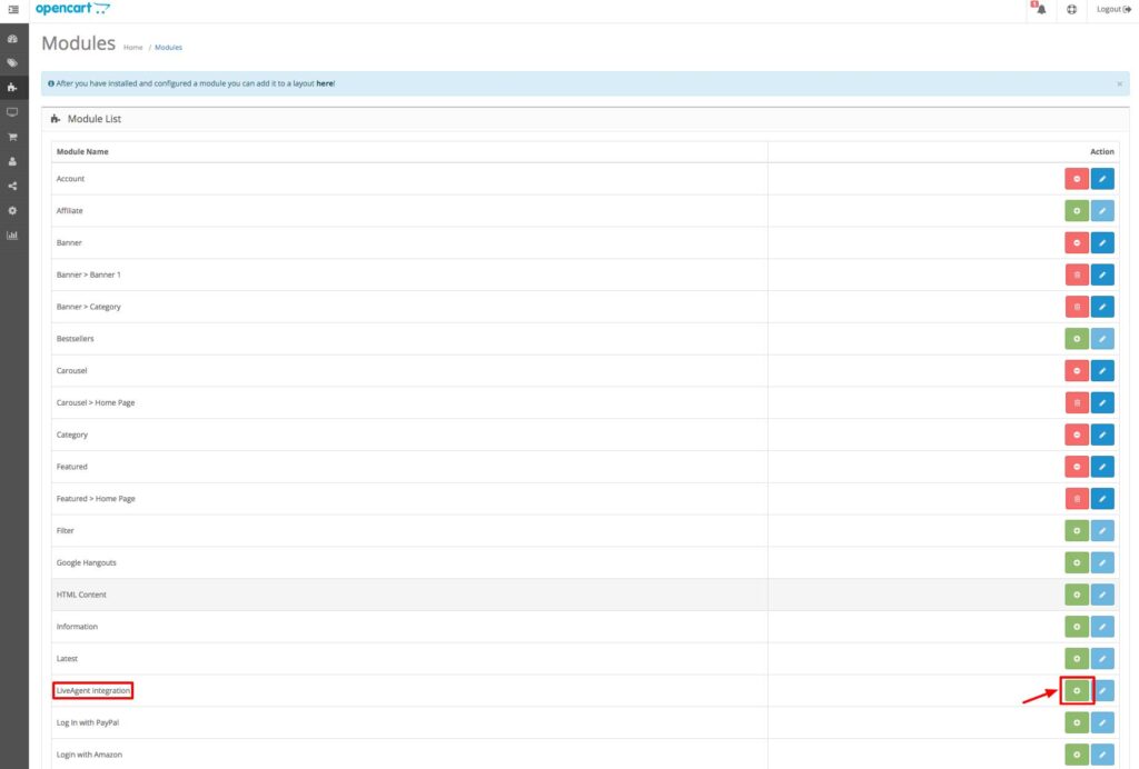 opencart_liveagent opencart LiveAgent integratie