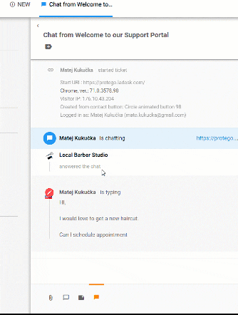 LiveAgent answer to ticket-gif