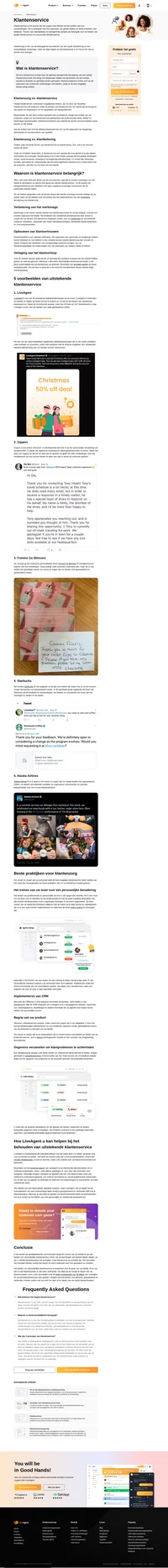 Breid uw kennis van klantenservice uit met ons uitgebreide artikel. Leer de definitie ervan en laat u inspireren door praktische voorbeelden.
