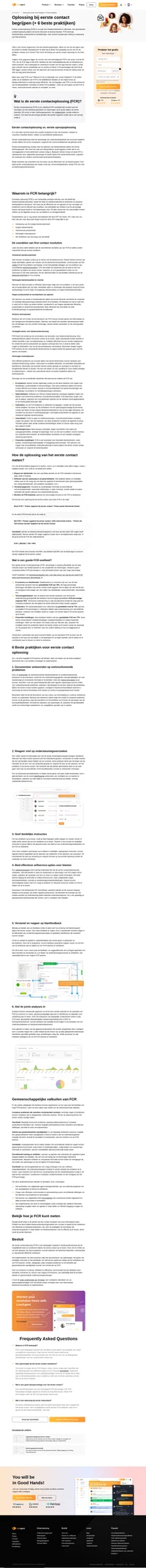 Verken het concept van First Contact Resolution (FCR), begrijp het belang ervan en ontdek de beste FCR-praktijken om de klantenservice te verbeteren.