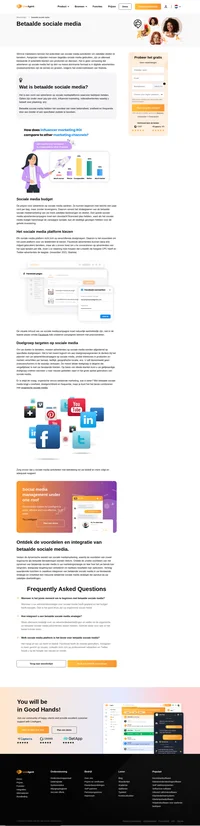 Maak kennis met betaalde sociale media. Begrijp de concepten van klantenondersteuning grondig met eenvoudige uitleg van professionals.