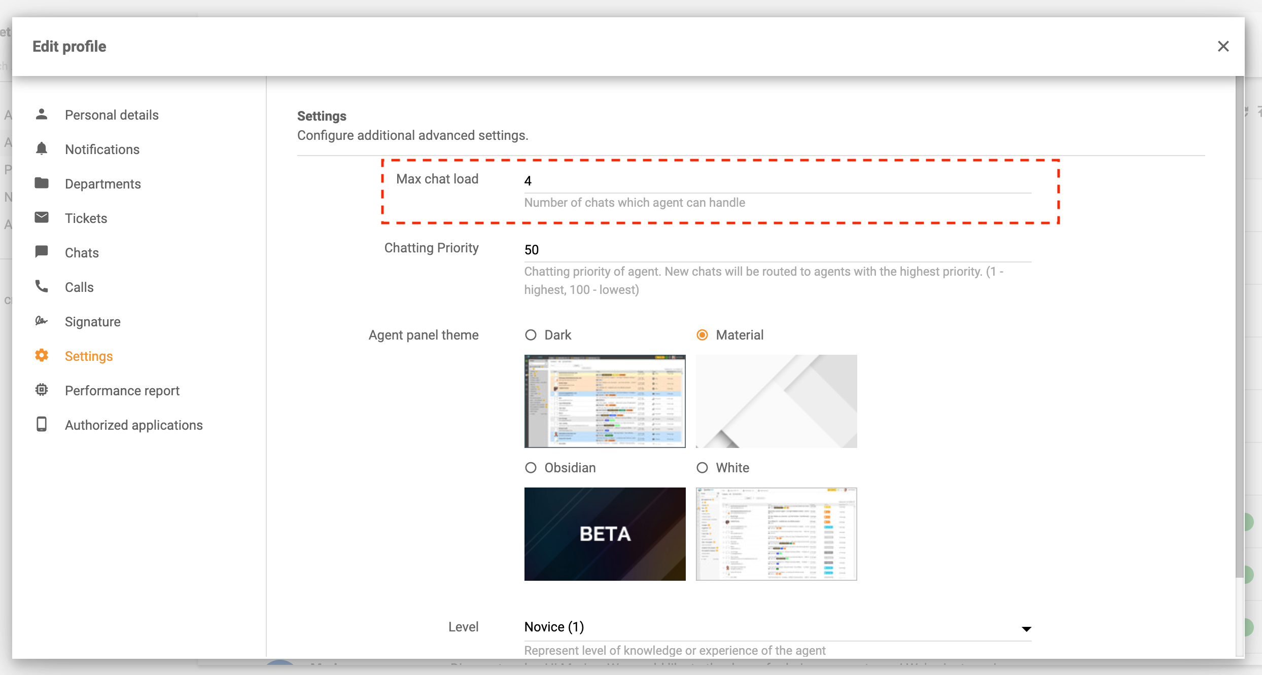 Maximale-aantal-chattickets-LiveAgent