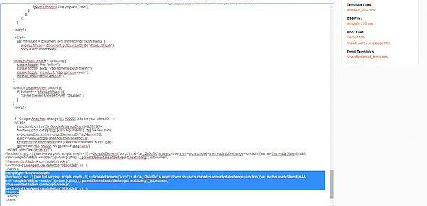 volusion-liveagent-integratie Live chatknop geplaatst in de body van de Volusion webshop