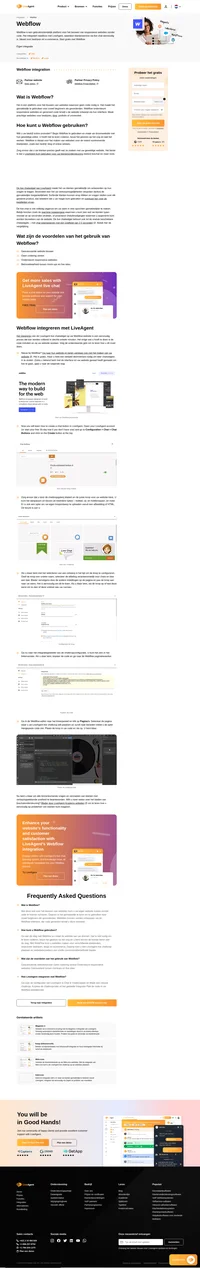 Webflow is een geweldige websitebouwer zonder codering. Het is ook geschikt voor ecommerce websites met klantenondersteuning.