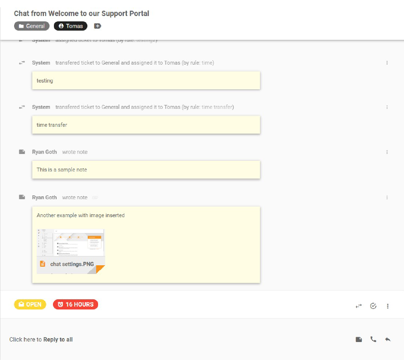 Ticket-notities-LiveAgent