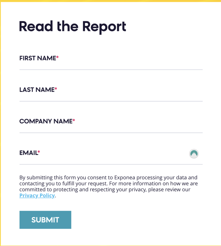 Afgeschermd verslag van Exponea