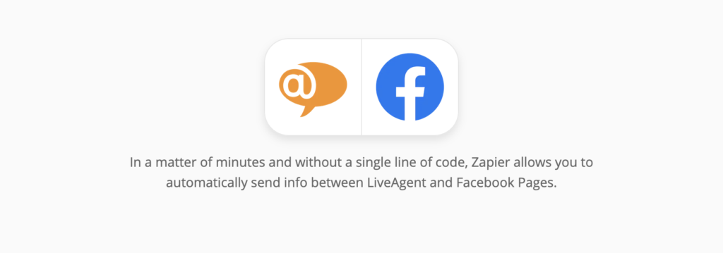 LiveAgent en Facebook-integratie op Zapier