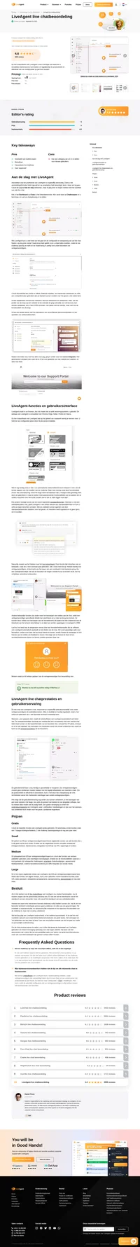 Ontdek een selectie van de beste live chatsoftware op de markt. Kies de ideale live chatsoftware voor uw website en til uw klantenservice naar een hoger niveau.