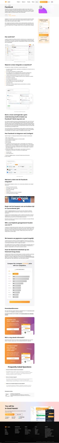 Archiveer uw Facebook-communicatie in tickets, reageer op Facebook-opmerkingen, berichten, berichten, bespaar tijd en geld.
