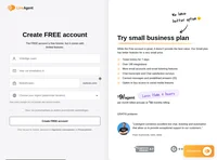 Wilt u graag een gratis LiveAgent account? Ga uw gang en meld u aan, het is heel gemakkelijk en het instellen neemt slechts enkele minuten in beslag.