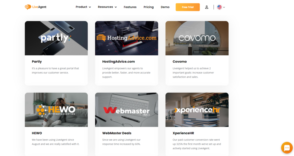 LiveAgent - getuigenissen
