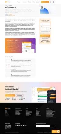Verander meer websitebezoekers in betalende klanten met de e-Commerce-mogelijkheden van LiveAgent. Onze live chatwidget is eenvoudig te gebruiken en levert resultaten op.