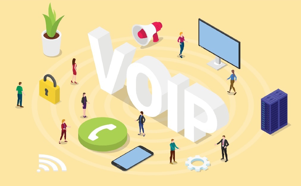 VoIP-illustratie