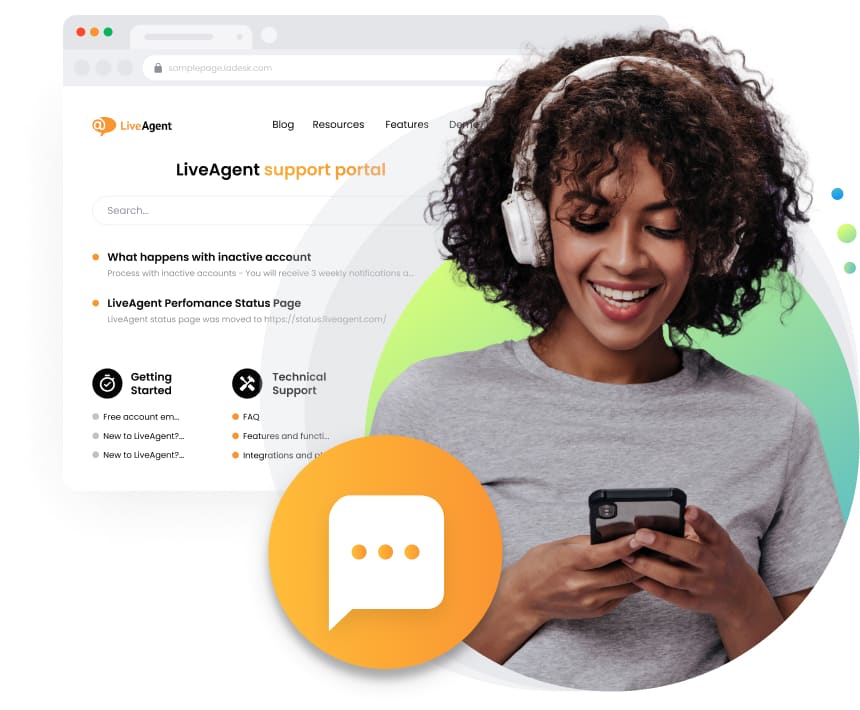 LiveAgent Support Portal