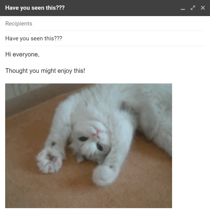 Slechte emailvoorbeelden - Hebt u dit gezien???