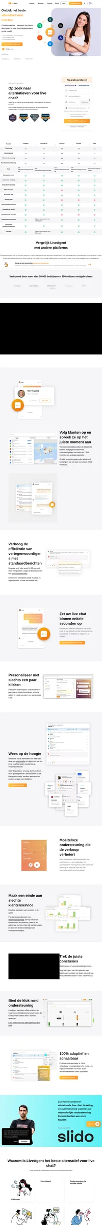 De beste live chat alternatieven bevatten een specifieke set functies die u klaarstomen voor succes. Ontdek wat ze vandaag zijn!