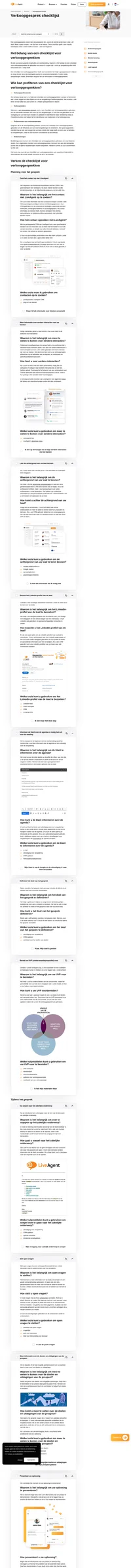 Een verkoopgesprek voeren dat converteert, is een uitdaging. Deze checklijst voor verkoopgesprekken maakt het mogelijk. Voltooi het en sluit vandaag nog een deal.