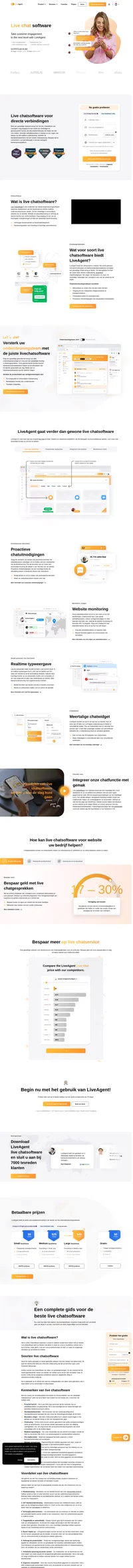 Ontdek een selectie van de beste live chatsoftware op de markt. Kies de ideale live chatsoftware voor uw website en til uw klantenservice naar een hoger niveau.